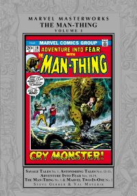 Book Cover for The Man-Thing. Vol. 1 by Steve Gerber, Gerry Conway, Roy Thomas
