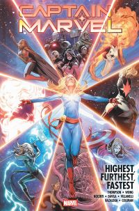 Book Cover for Captain Marvel by Kelly Thompson, Torunn Grønbekk, Gerry Duggan