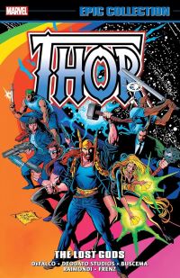 Book Cover for The Lost Gods by Tom DeFalco, J M DeMatteis, Len Wein