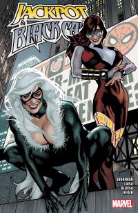 Book Cover for Jackpot & Black Cat by Celeste Bronfman