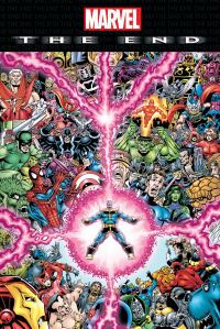 Book Cover for The End Omnibus by Peter David, Jim Starlin, Paul Jenkins