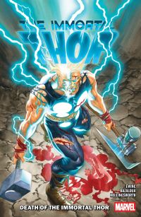Book Cover for Death of the Immortal Thor. Volume 5 by Al Ewing