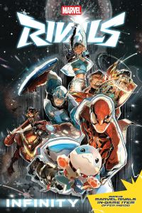 Book Cover for Infinity by Paul Allor, Peach Momoko