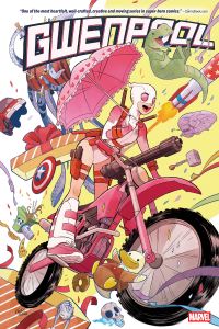 Book Cover for Gwenpool Omnibus Gurihiru Cover [New Printing] by Christopher Hastings, Nick Kocher, Gurihiru