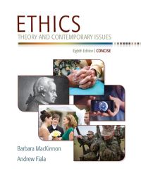 Book Cover for Ethics by Barbara MacKinnon