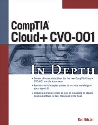 Book Cover for CompTIA Cloud+ CVO-001 in Depth by Ron Gilster