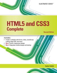 Book Cover for HTML5 and CSS3 Complete by Sasha Vodnik