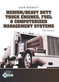 Book Cover for Student Workbook for Bennett's Medium/Heavy Duty Truck Engines, Fuel & Computerized Management Systems, 5th by Sean Bennett