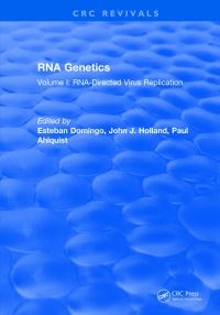 Book Cover for RNA Genetics by Esteban Domingo