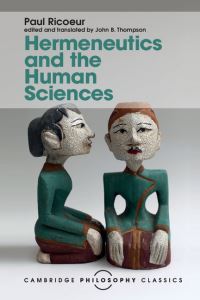 Book Cover for Hermeneutics and the Human Sciences by Paul Ricoeur