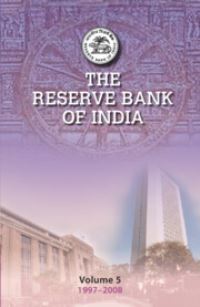 Book Cover for The Reserve Bank of India. Volume 5 1997-2008 by Tirthankar Roy