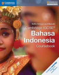 Book Cover for Cambridge IGCSE Bahasa Indonesia Coursebook by Sofia Sinaga, Basuki