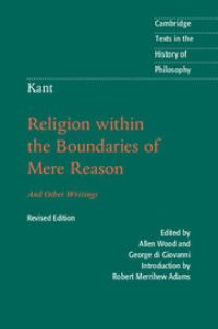Book Cover for Religion Within the Boundaries of Mere Reason by Immanuel Kant