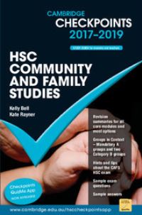 Book Cover for Cambridge Checkpoints HSC Community and Family Studies 2017-19 by Kate Rayner, Kelly Bell
