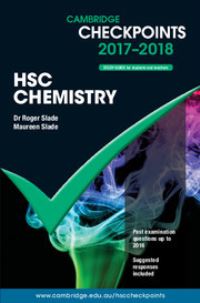Book Cover for Cambridge Checkpoints HSC Chemistry 2017-19 by Maureen Slade, Roger Slade