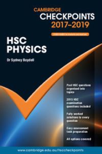 Book Cover for Cambridge Checkpoints HSC Physics 2017-19 by Sydney Boydell