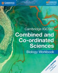 Book Cover for Cambridge IGCSE Combined and Co-Ordinated Sciences Biology. Workbook by Mary Jones