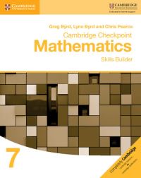 Book Cover for Cambridge Checkpoint Mathematics Skills Builder. Workbook 7 by Greg Byrd, Lynn Byrd, Chris Pearce
