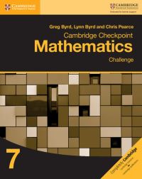 Book Cover for Cambridge Checkpoint Mathematics Challenge. Workbook 7 by Greg Byrd, Lynn Byrd, Chris Pearce