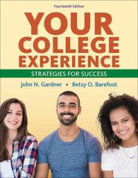 Book Cover for Your College Experience by John N Gardner, Betsy O Barefoot, BedfordSt Martins Firm