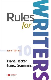 Book Cover for Rules for Writers by Diana Hacker, Sommers Nancy