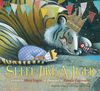 Book Cover for Sleep Like a Tiger by Mary Logue