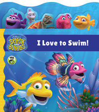 Book Cover for I Love to Swim by John Tartaglia, PBS for Kids, Jim Henson Company