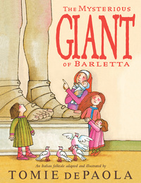 Book Cover for The Mysterious Giant of Barletta by Tomie DePaola