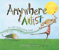 Book Cover for Anywhere Artist by Nikki SladeRobinson