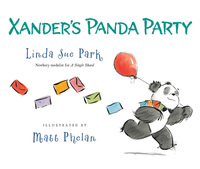 Book Cover for Xander's Panda Party by Linda Sue Park