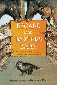 Book Cover for Escape from Baxters' Barn by Rebecca Bond