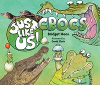 Book Cover for Just Like Us!, Crocs by Bridget Heos