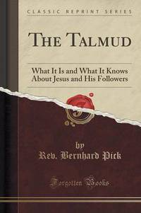 Book Cover for The Talmud by Bernhard Pick