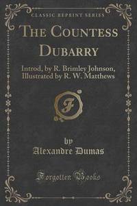 Book Cover for The Countess Dubarry by Alexandre Dumas