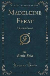 Book Cover for Madeleine Férat by Emile Zola