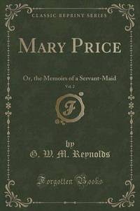Book Cover for Mary Price, Vol. 2 by George William MacArthur Reynolds