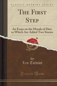 Book Cover for The First Step by Leo Tolstoy
