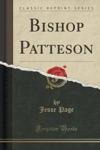Book Cover for Bishop Patteson (Classic Reprint) by Jesse Page