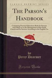Book Cover for The Parson's Handbook by Percy Dearmer