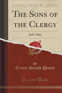 Book Cover for The Sons of the Clergy by Ernest Harold Pearce