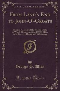 Book Cover for From Land's End to John-O'-Groats by George H Allen