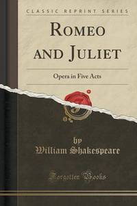 Book Cover for Romeo and Juliet by William Shakespeare