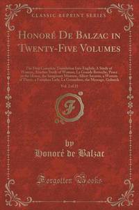 Book Cover for Honorï¿½ De Balzac in Twenty-Five Volumes, Vol. 2 of 25 by Honore De Balzac