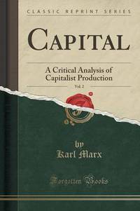 Book Cover for Capital, Vol. 2 by Karl Marx
