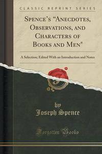 Book Cover for Spence's 