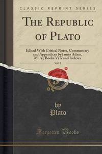 Book Cover for The Republic of Plato, Vol. 2 by Plato