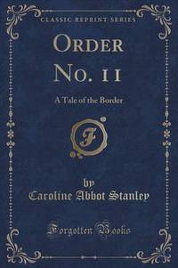 Book Cover for Order No. 11 by Caroline Abbot Stanley