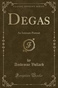 Book Cover for Degas by Ambroise Vollard