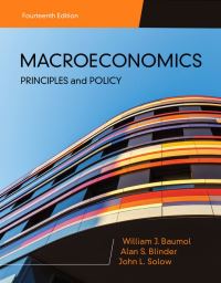 Book Cover for Macroeconomics by William J Baumol, Alan S Blinder, John L Solow
