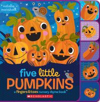 Book Cover for Five Little Pumpkins by Natalie Marshall